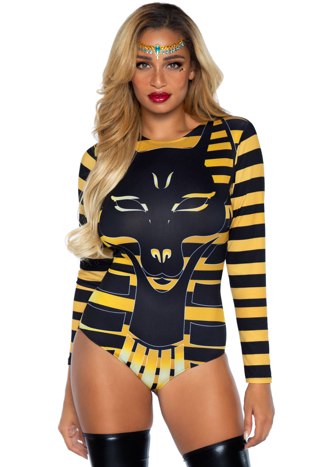 Leg Avenue Goddess Anubis, Black/Gold, 