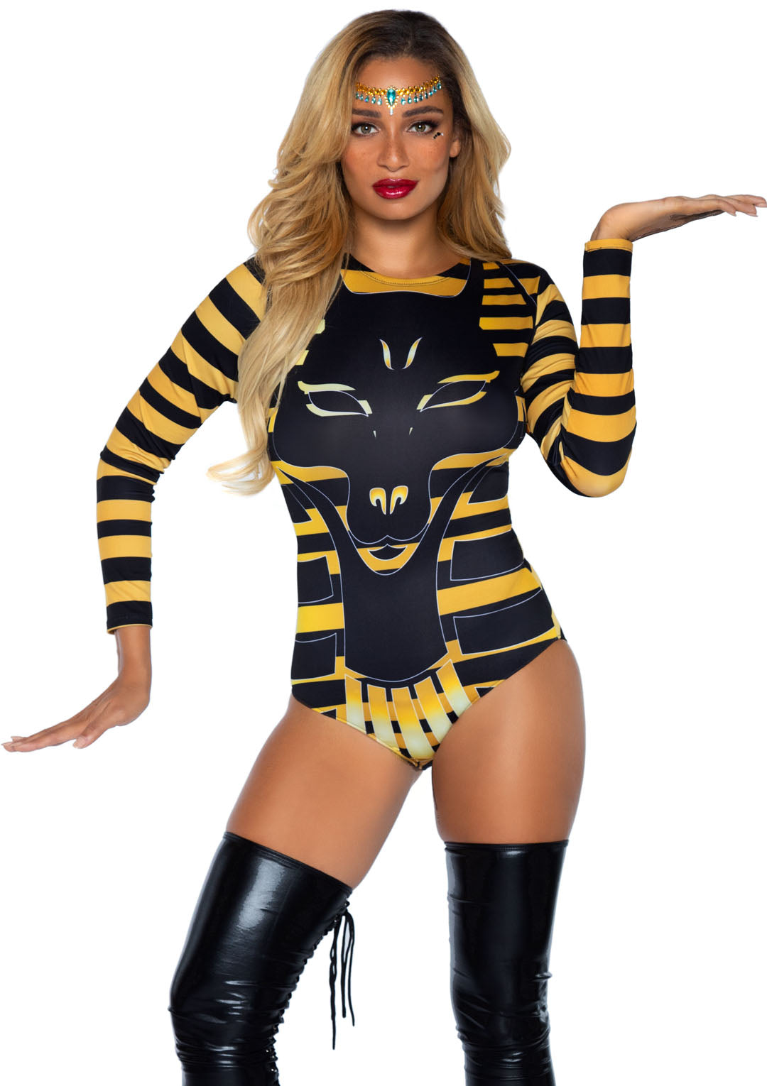 Leg Avenue Goddess Anubis, Black/Gold,