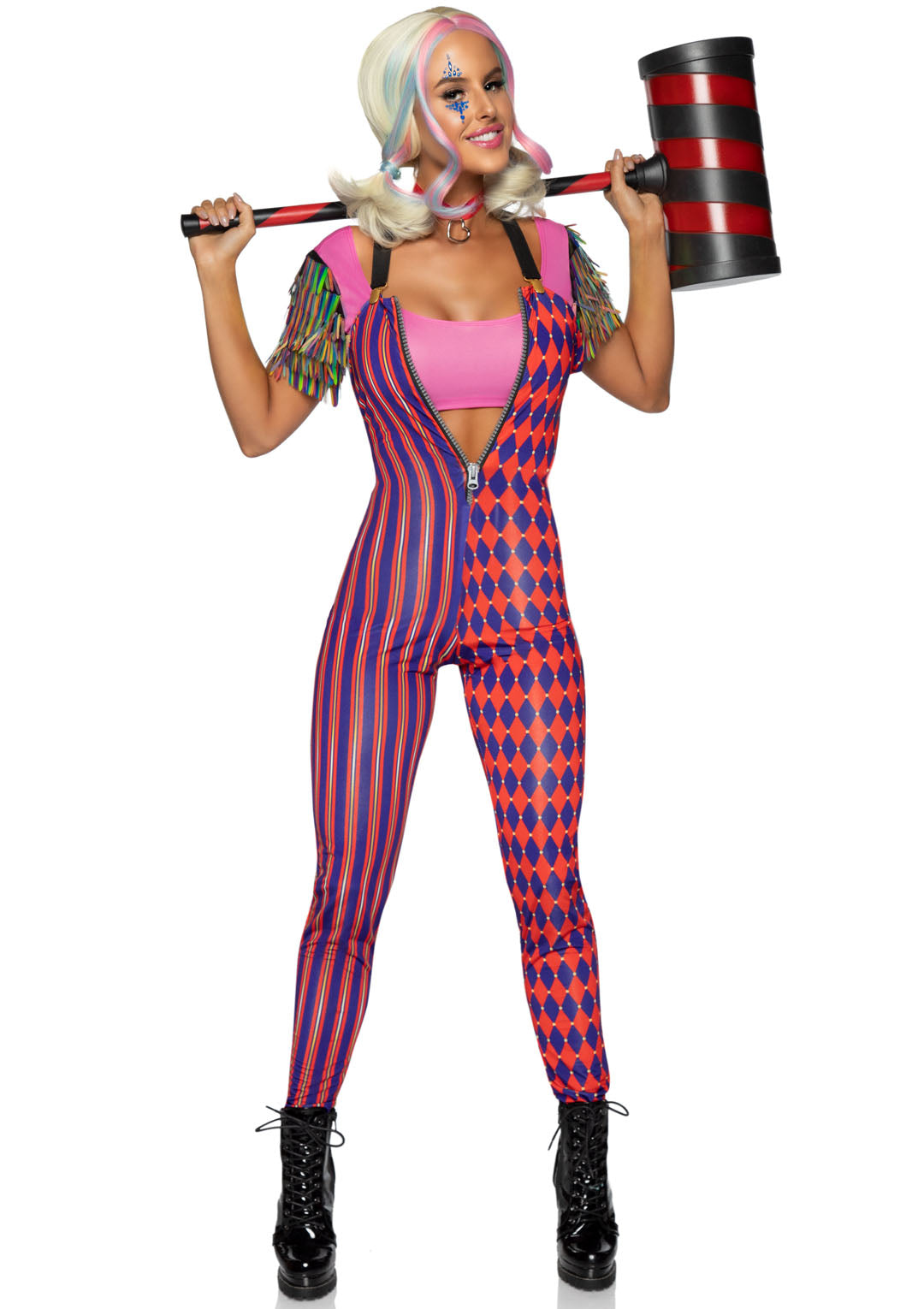 Leg Avenue 3 PC Comic Vixen, Multi, 