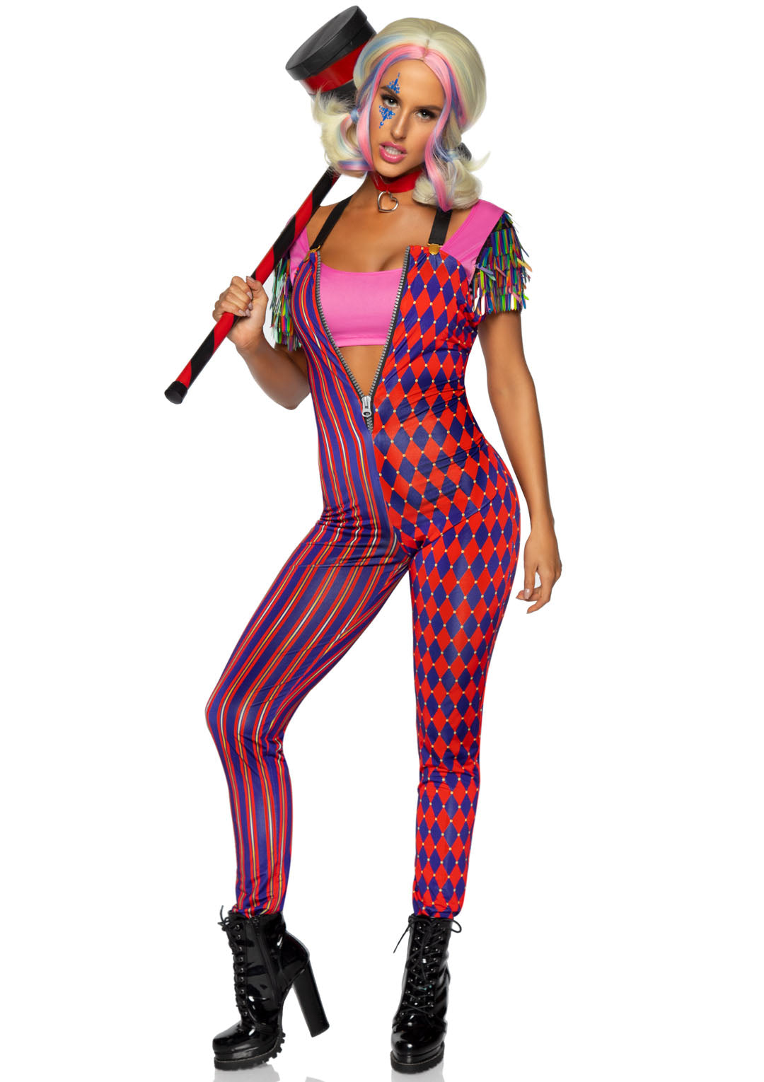 Leg Avenue 3 PC Comic Vixen, Multi,