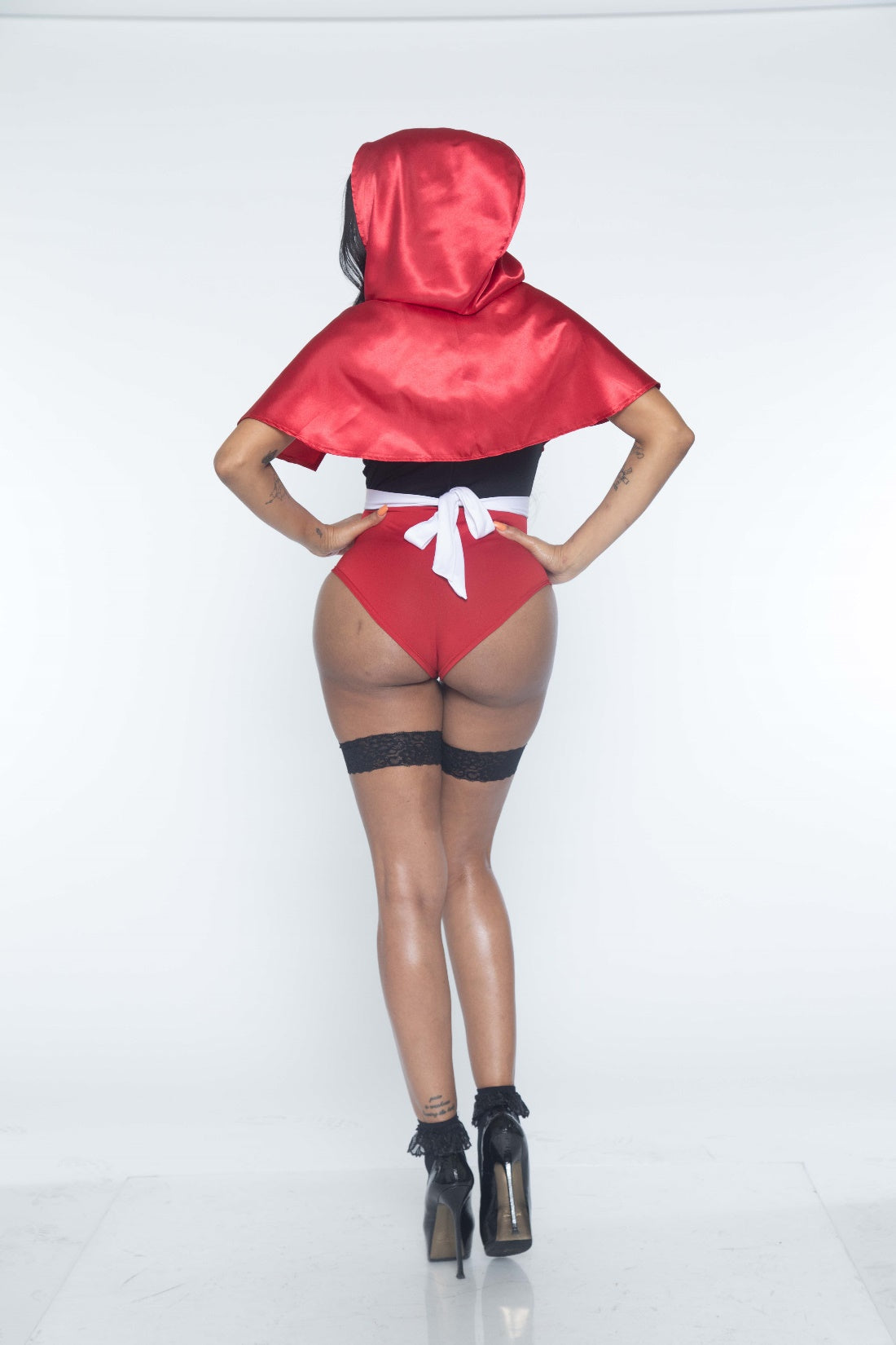 Leg Avenue 3 PC Naughty Miss Red, Red,