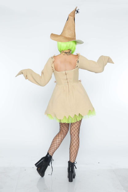 Leg Avenue 3 PC Bugged Out Baddie, Tan,