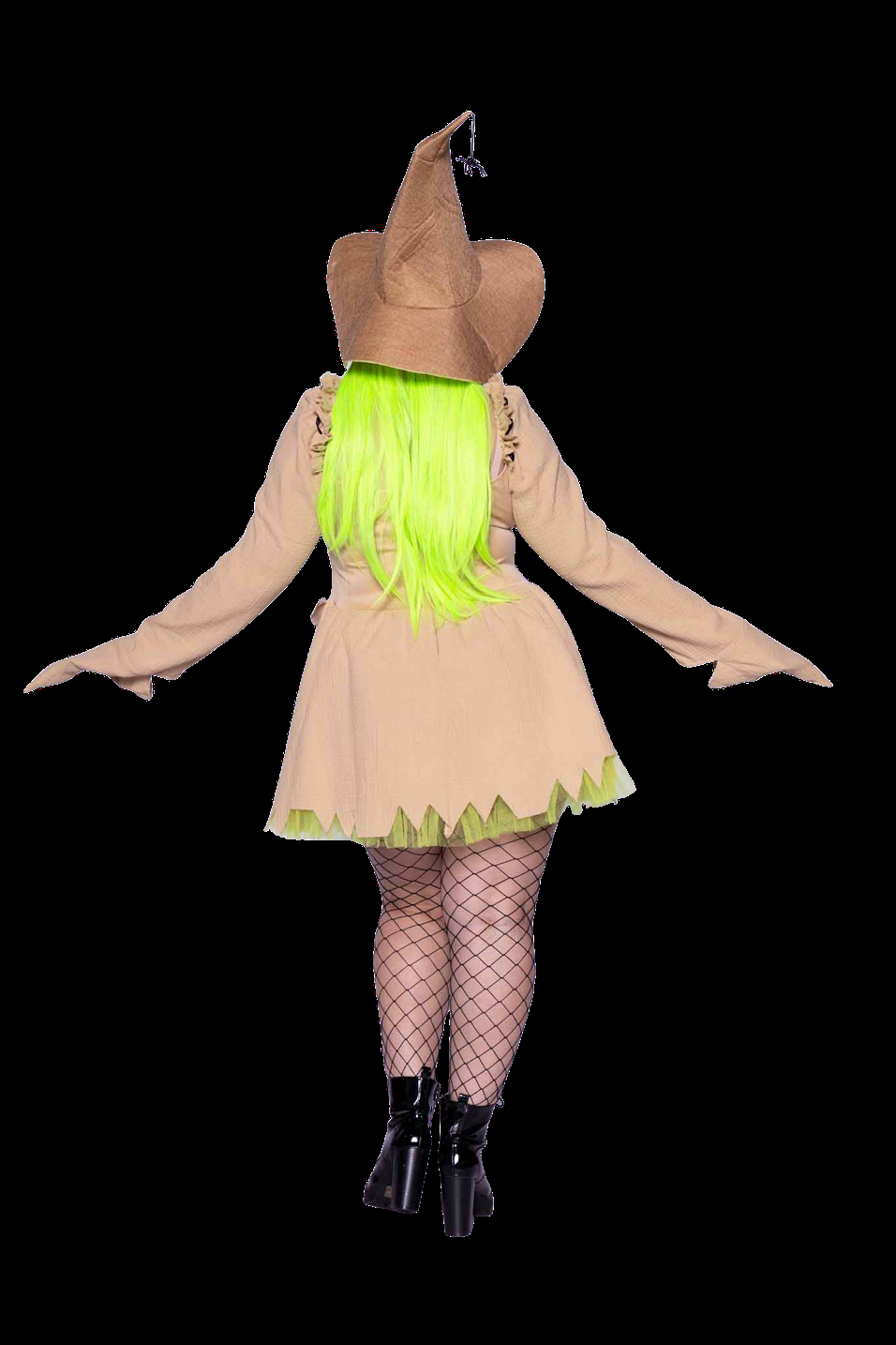 Leg Avenue 3 PC Bugged Out Baddie, Tan,
