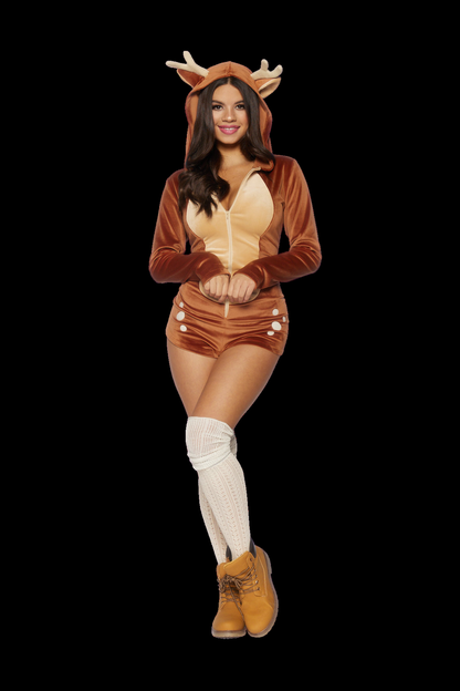 Leg Avenue Comfy Fawn Costume, Brown