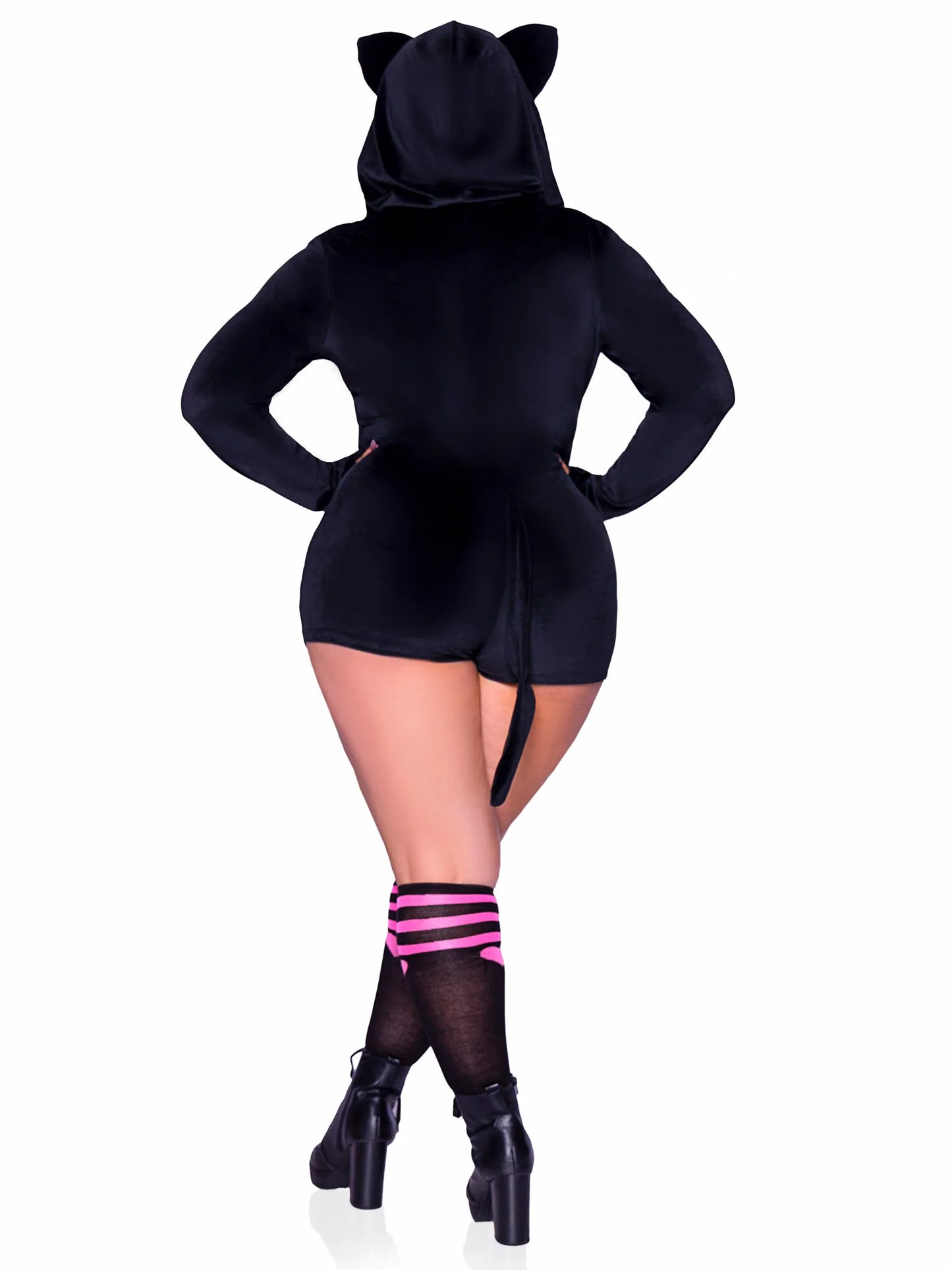 Leg Avenue Comfy Cat Costume, Black