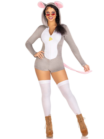 Leg Avenue Comfy Mouse, Grey, M