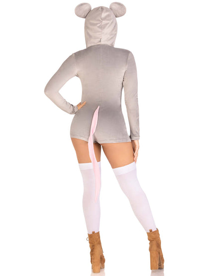 Leg Avenue Comfy Mouse, Grey, M