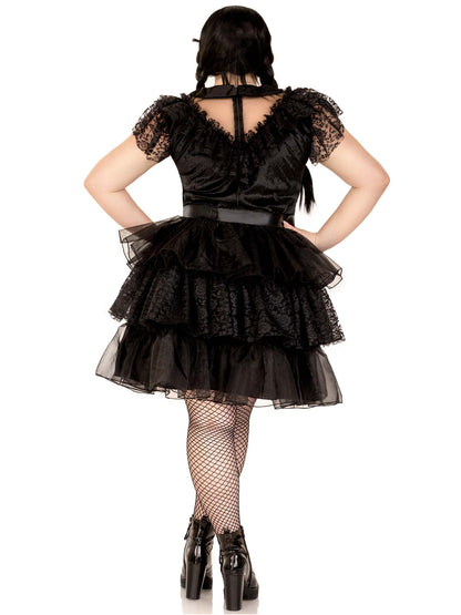 Leg Avenue 3 Piece Raving Rebel, Black