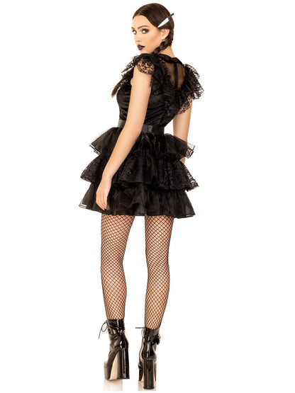 Leg Avenue 3 Piece Raving Rebel, Black