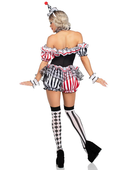 Leg Avenue 4 PC Darling Harlequin,