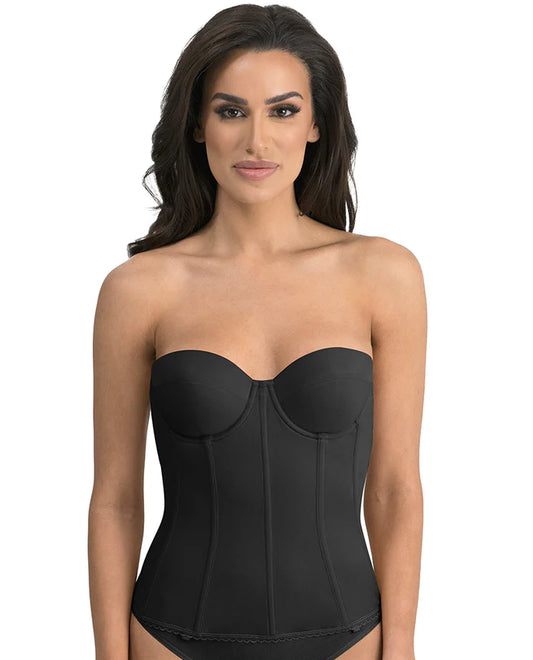 8980 Brianna Low Back Strapless Longline Bra