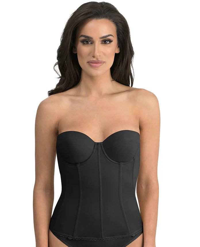 8980 Brianna Low Back Strapless Longline Bra