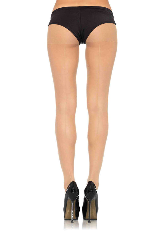 Back Seam Sheer Pantyhose