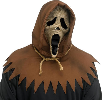 Fun World Ghost Face Scarecrow Mask
