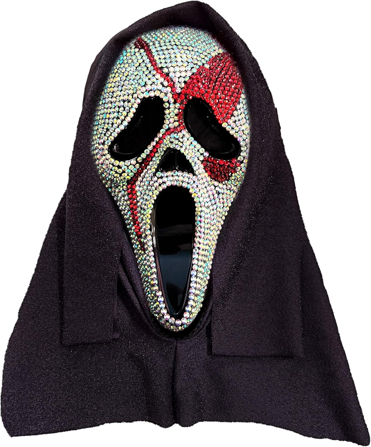 Fun World Ghost Face Bloody Bling Mask and Knife Set