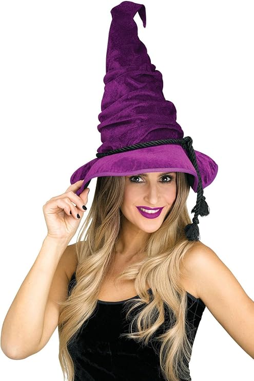 Velour Witch Hat