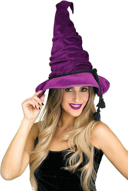 Velour Witch Hat