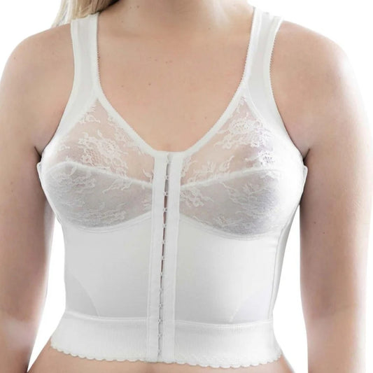 9603 Front Closure Back Support Long Line Bra