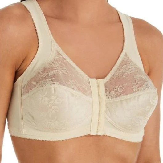 9605 Front Closure Back Support Bandeau Bra