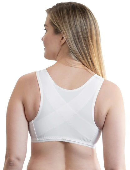 9605 Front Closure Back Support Bandeau Bra
