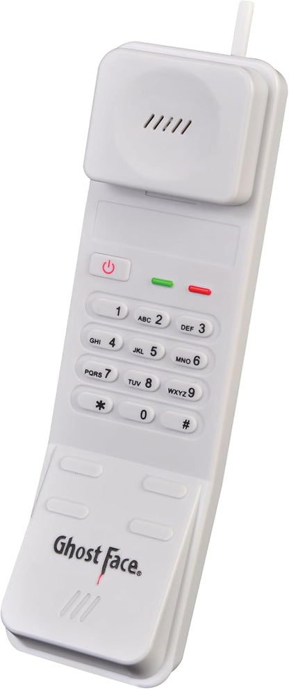 Fun World Ghost Face Phone with Sound Accessory Prop