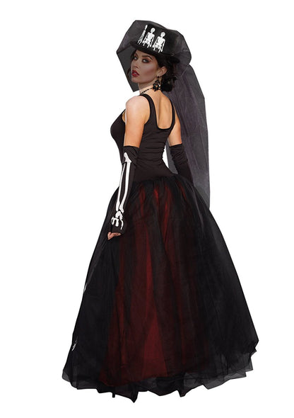 Ms. Bones Women's Costume