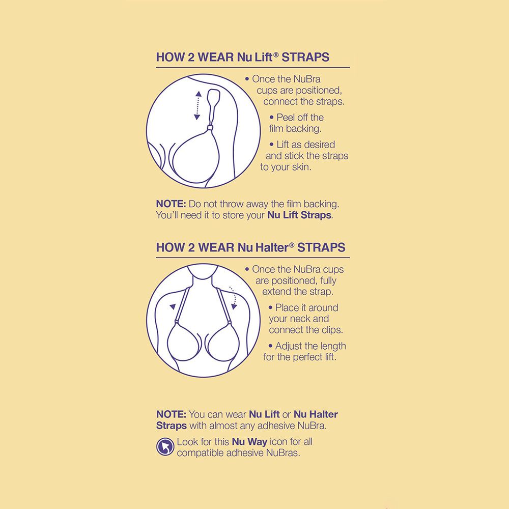 NuBra Nu Way Strap Pack