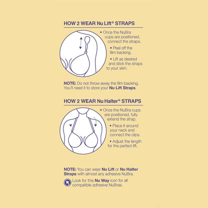 NuBra Nu Way Strap Pack