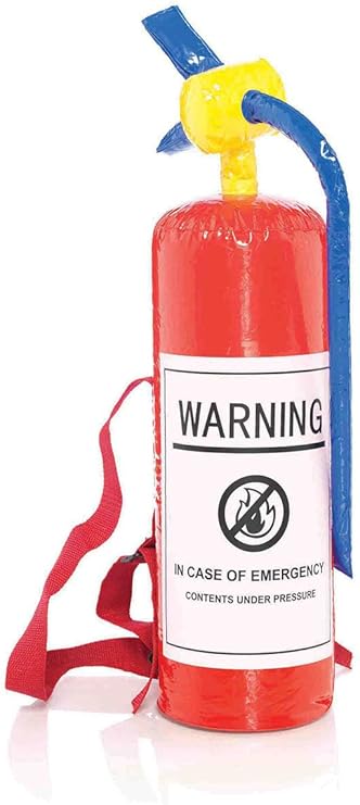 Inflatable Fire Extinguisher Costume Accessory
