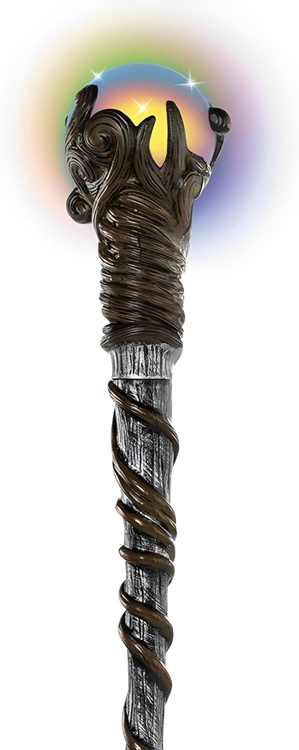 Light Up Wizard Staff Costume Accessory, Adults and Teens