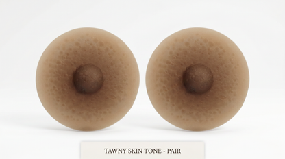 Amolux Self-Adhesive Silicone Nipples | Attachable Realistic Nipples for Breast Forms & Natural Look