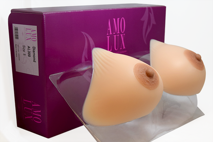 Amolux Envy Body Shop Triangle Diamond Asymmetrical Silicone Breast Forms