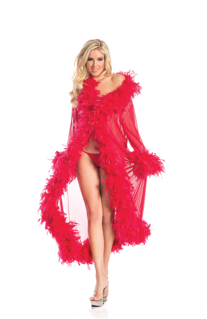 Be Wicked Feather Glamour Robe