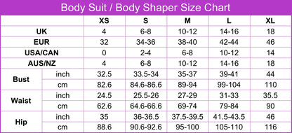 Women's Firm Control Shapewear Braless Bodysuit Body Shaper