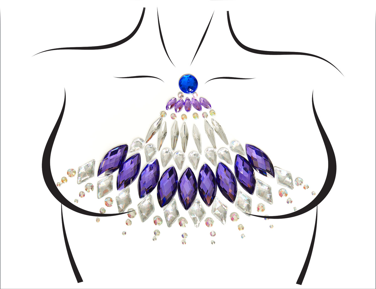 Lyra Adhesive Body Jewels Sticker