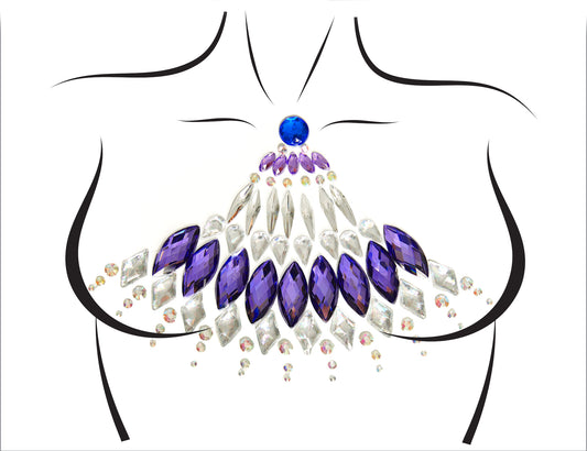 Lyra Adhesive Body Jewels Sticker