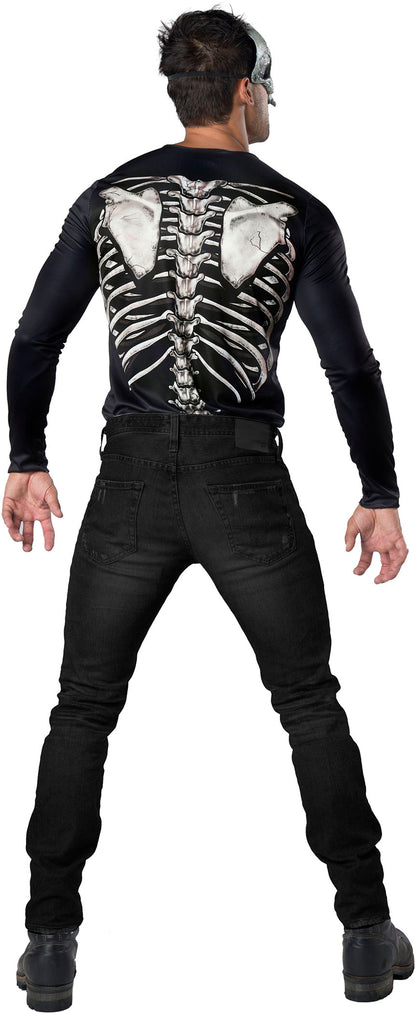 InCharacter Skeleton Shirt and Mask Instant Costume