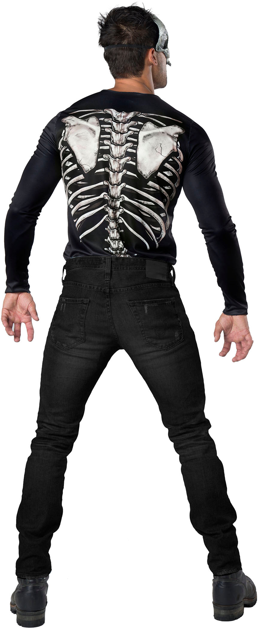 InCharacter Skeleton Shirt and Mask Instant Costume