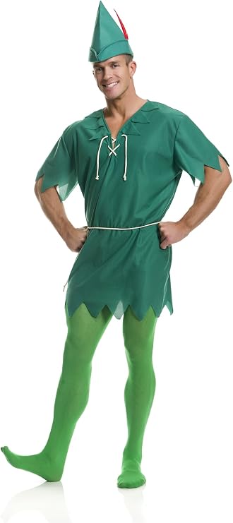 Charades Unisex Adult Peter Pan Costume