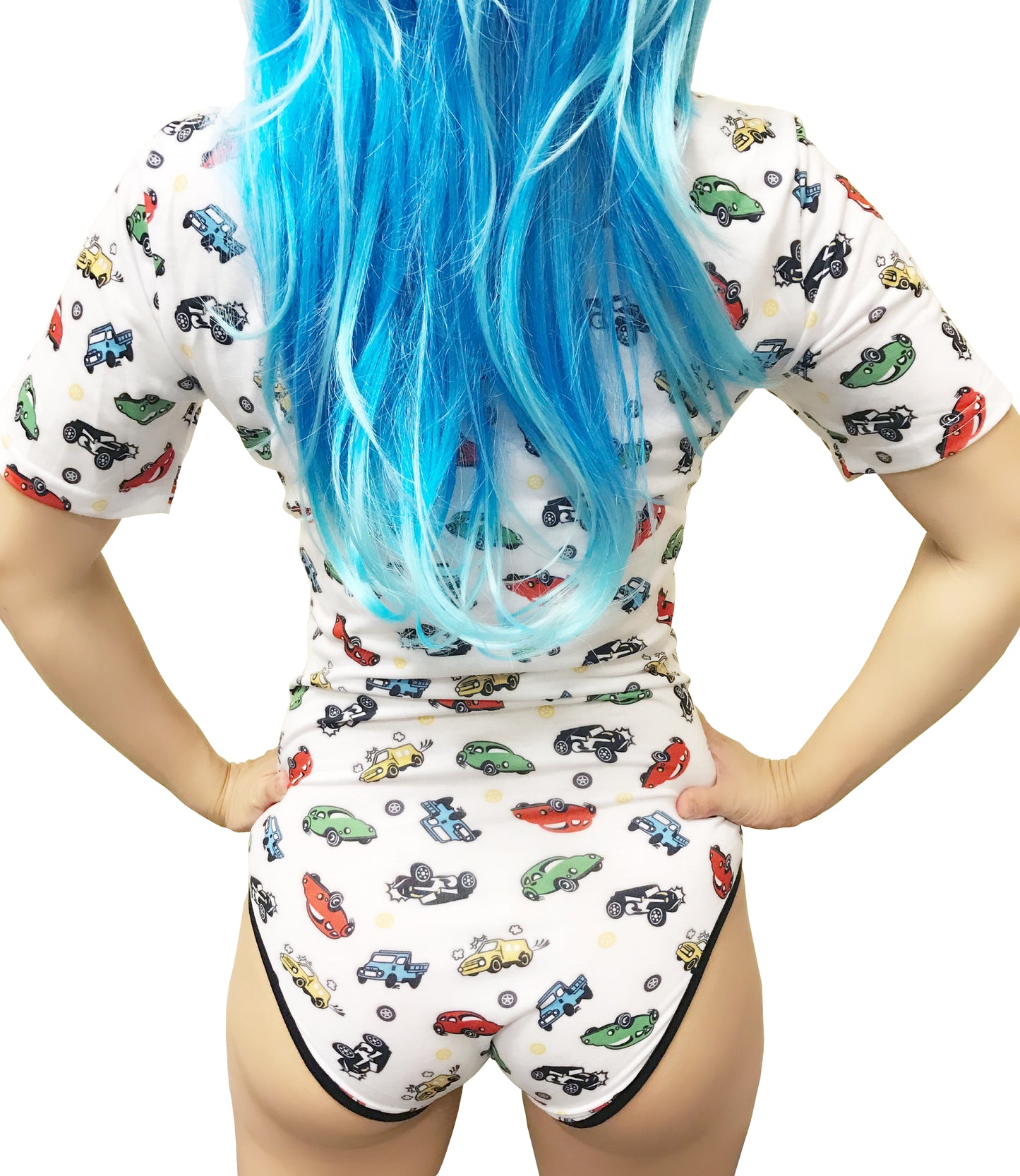 Little Car Romper jumpsuit Unisex