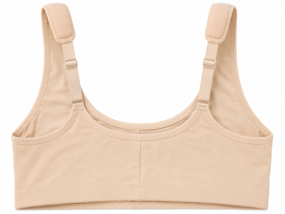 Women’s Mastectomy Bra with Pockets for Prosthesis – Front Closure Wireless