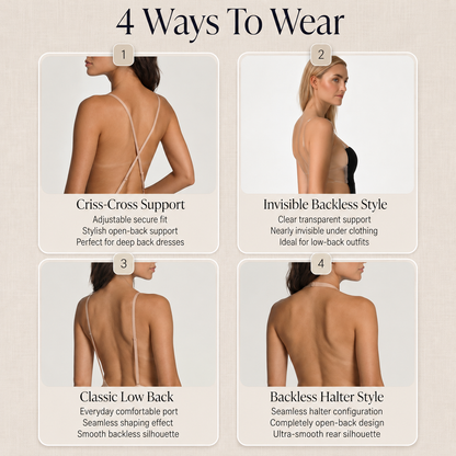 Fashion Forms U Plunge Backless Strapless Bodysuit