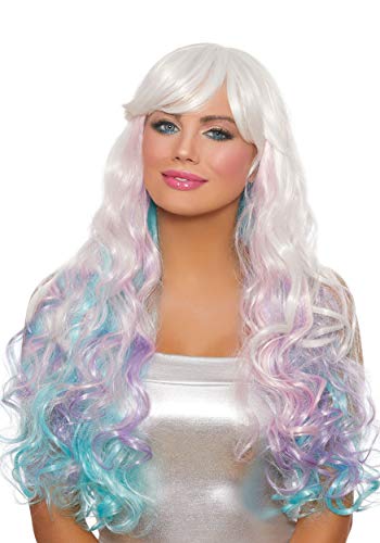 Dreamgirl Long Wavy Multicolored Layer Wig