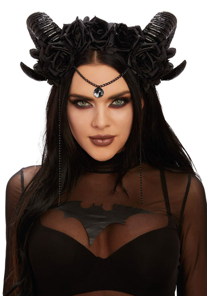 Dreamgirl Mystical Ram's Horn Headpiece