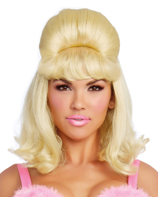 Dreamgirl Retro Bouffant Wig, Blonde