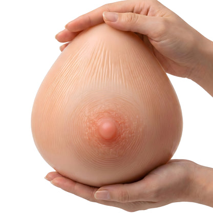 ENVY BODY SHOP Triangle Essential Premier Asymmetrical Swim Breast Forms,Concave for Swimwear & Mastectomy
