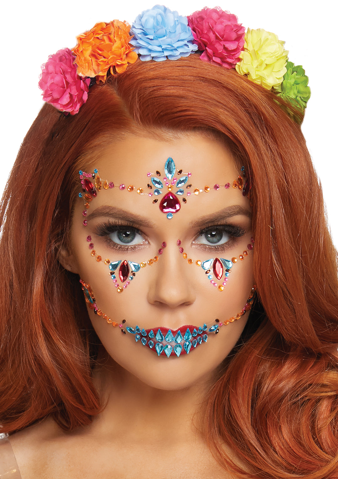 DOTD Adhesive Face Jewels Sticker