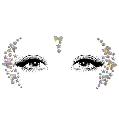 Elera Adhesive Face Jewels Sticker