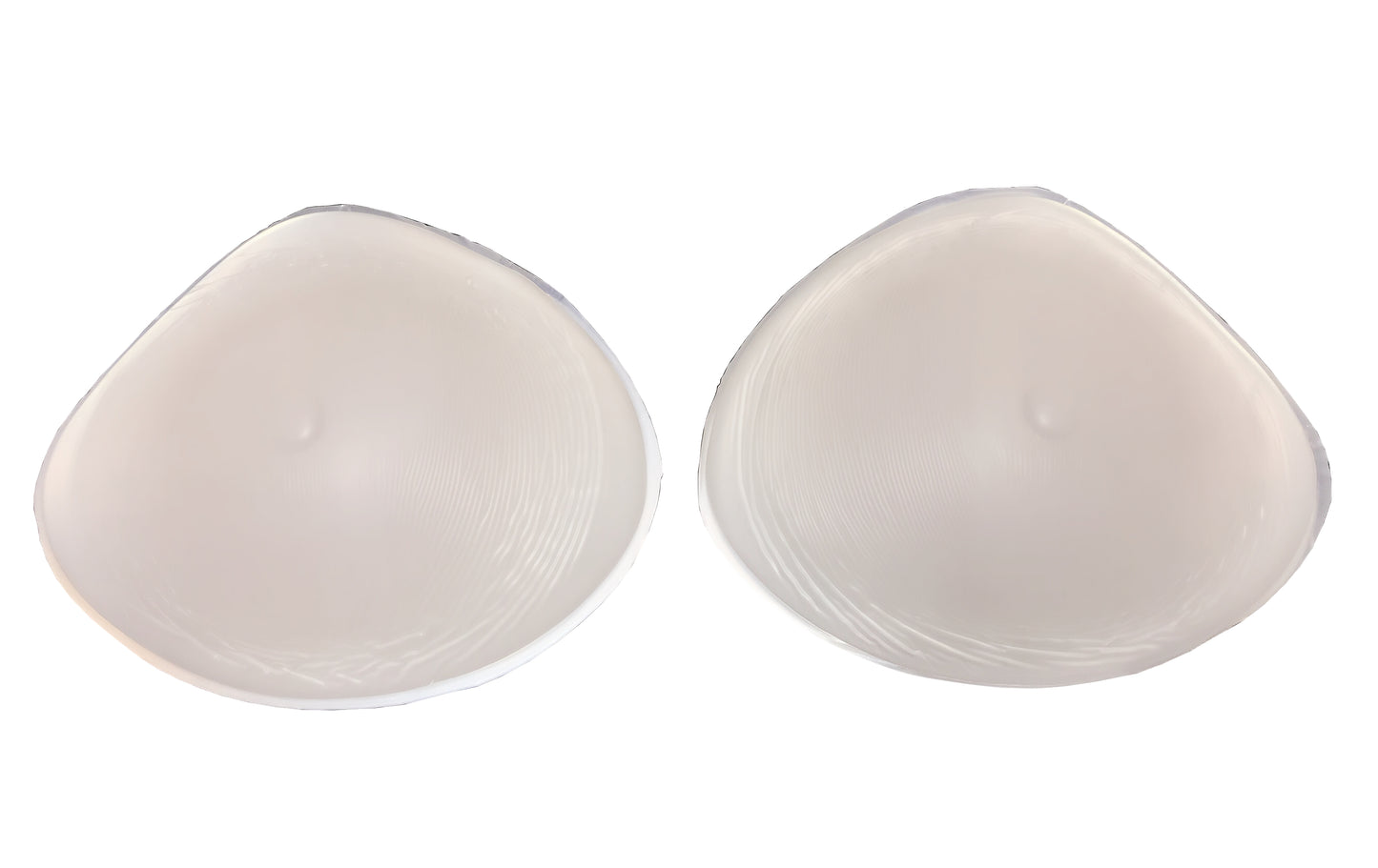 ENVY BODY SHOP Triangle Essential Premier Asymmetrical Swim Breast Forms, Clear