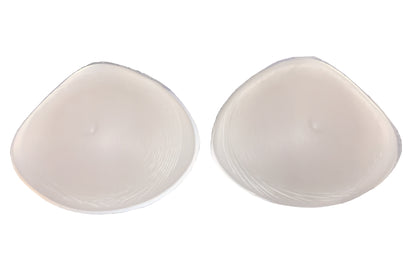 ENVY BODY SHOP Triangle Essential Premier Asymmetrical Swim Breast Forms, Clear